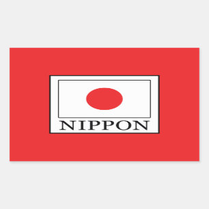 Sticker Rectangulaire Nippon