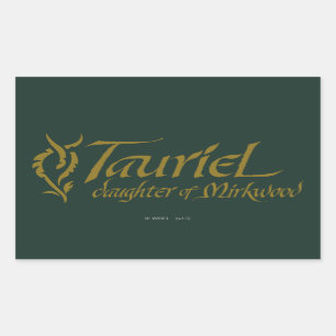 Sticker Rectangulaire Nom de TAURIEL™