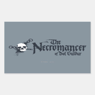 Sticker Rectangulaire Nom du Necromancer