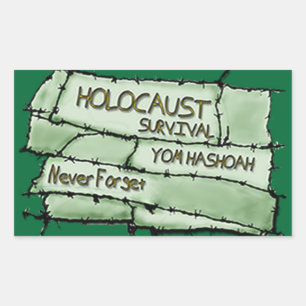 Sticker Rectangulaire N'oubliez jamais