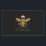 Sticker Rectangulaire Oh Christmas Bee | Oh Christmas Bee<br><div class="desc">Oh Christmas Bee | Oh Christmas Bee</div>