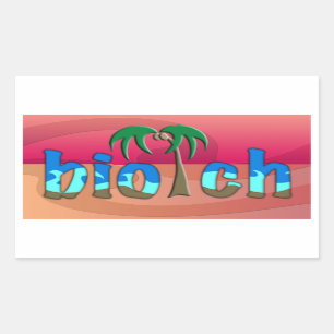 Sticker Rectangulaire Oh mon Dieu !