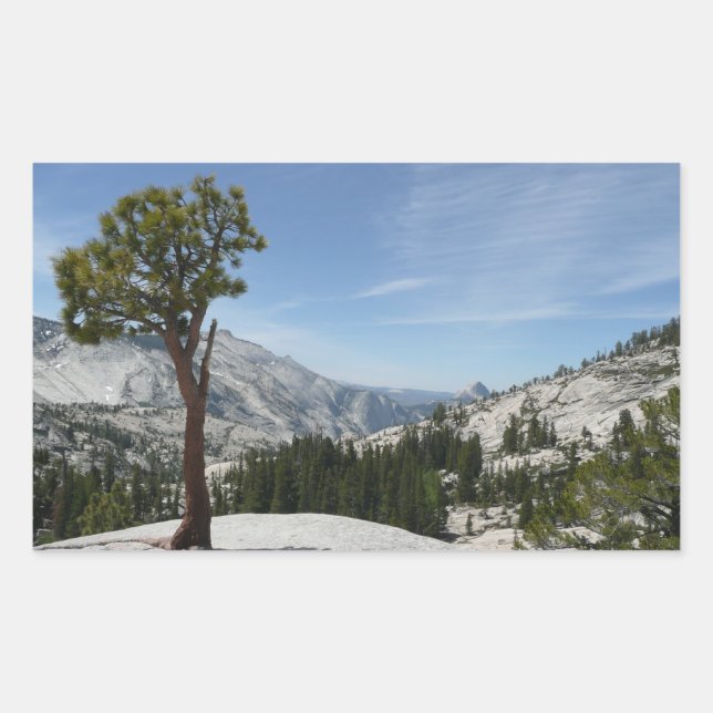 Sticker Rectangulaire Olmsted Point I au Parc national de Yosemite (Devant)