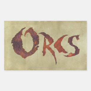 Sticker Rectangulaire Orcs