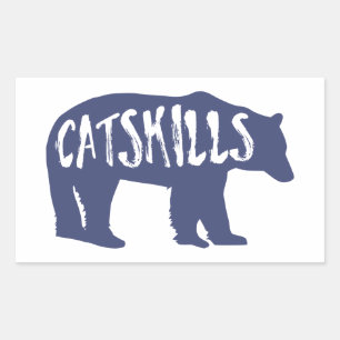 Sticker Rectangulaire Ours de capture