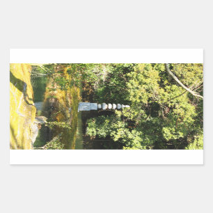 Sticker Rectangulaire Pagode au serpent blanc / Hakuja No Tsuka