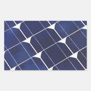 Sticker Rectangulaire Panneau solaire