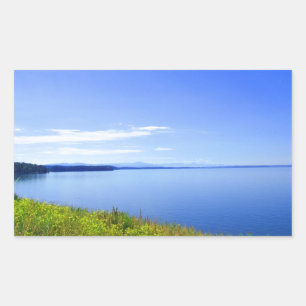 Sticker Rectangulaire Parc national de Grand Teton. Photographie de pay
