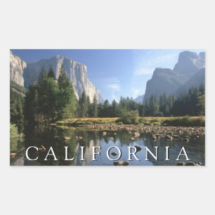 Sticker Rectangulaire Parc national de Yosemite Californie