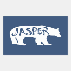 Sticker Rectangulaire Parc national Jasper