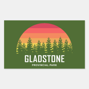Sticker Rectangulaire Parc provincial Gladstone