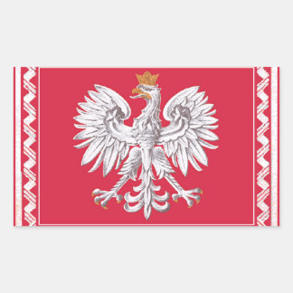 Sticker Rectangulaire Patrimoine polonais