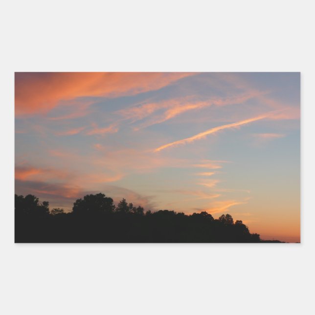 Sticker Rectangulaire Paysage d'Elkridge Sunset Maryland (Devant)
