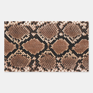 Sticker Rectangulaire Peau de Crotalus atrox