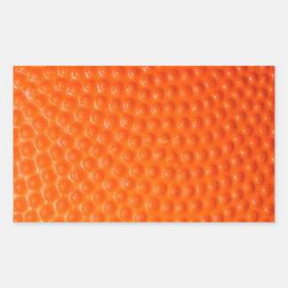 Sticker Rectangulaire Peau de fermeture du basket-ball