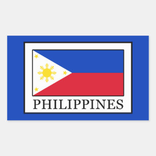 Sticker Rectangulaire Philippines