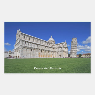 Sticker Rectangulaire Piazza dei Miracoli