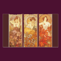 Pierres précieuses - Alphonse Mucha
