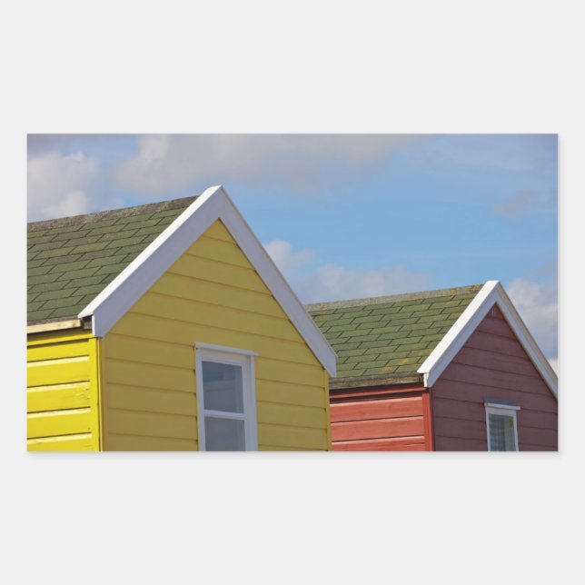 Sticker Rectangulaire Plages | Southwold, Angleterre (Devant)