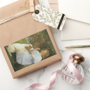 Sticker Rectangulaire Plaisirs de l'espoir par William Henry Gore