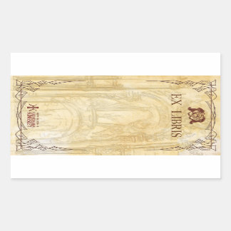 Sticker Rectangulaire Plaques d'enregistrement Katverse