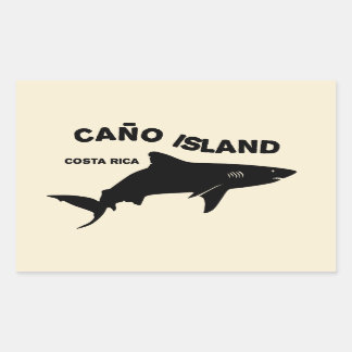Sticker Rectangulaire Plongée de requins Caño Island - Costa Rica