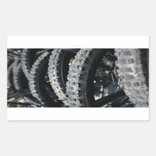 Sticker Rectangulaire Pneumatiques pour VTT