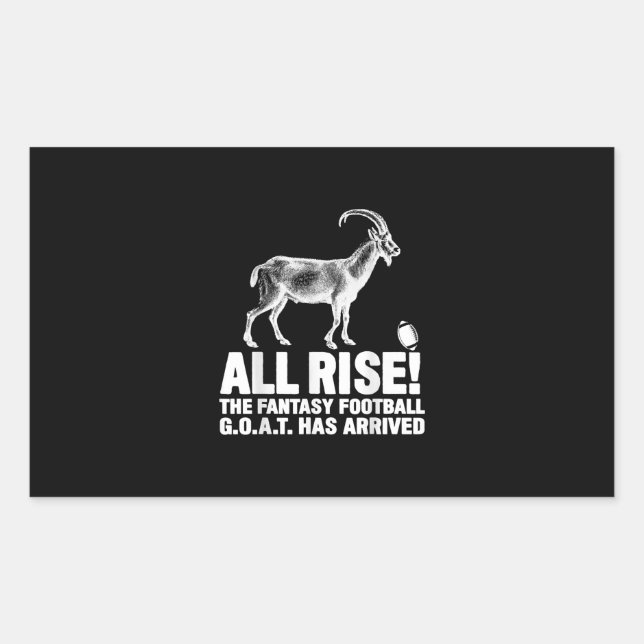 Sticker Rectangulaire Poison de Goat (Devant)