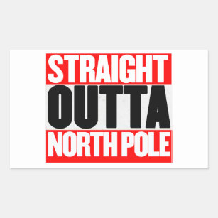 Sticker Rectangulaire Pôle Nord droit d'Outta