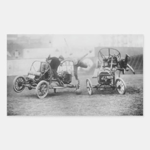 Sticker Rectangulaire Polo automobile, Coney Island Motorsports extrême