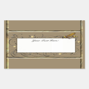 Sticker Rectangulaire Potter Wasp