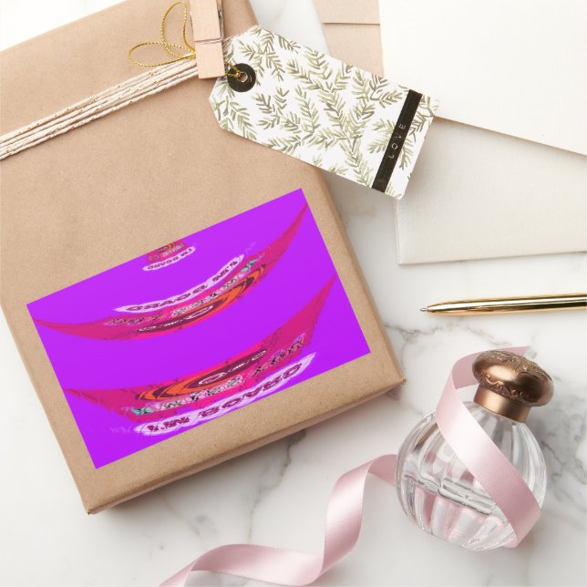 Sticker Rectangulaire Pour drôle, je me manque de toi (Cadeaux)