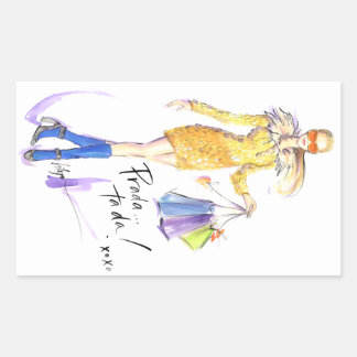 Sticker Rectangulaire Prada Ta Da !