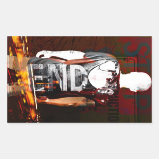 Sticker Rectangulaire prendre ici