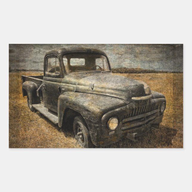 Sticker Rectangulaire Prise en charge internationale (Devant)