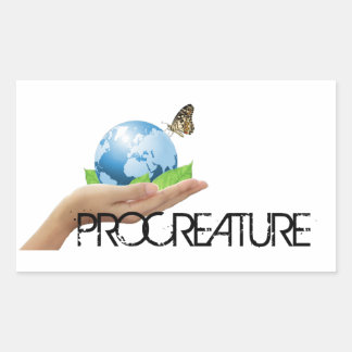 Sticker Rectangulaire ProCreature Autocollants, rectangulaires