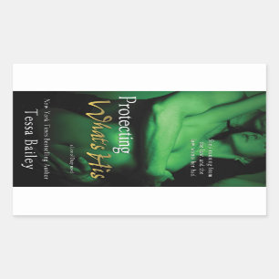 Sticker Rectangulaire Protéger le sien par Tessa Bailey