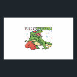 Sticker Rectangulaire Rawr Je suis un Dinofour 4e anniversaire Dinosaur<br><div class="desc">Rawr I'm a Dinofour T Rex Dinosaur 4th Birthday Party Boys design Gift Rectangle Sticker Classic Collection.</div>