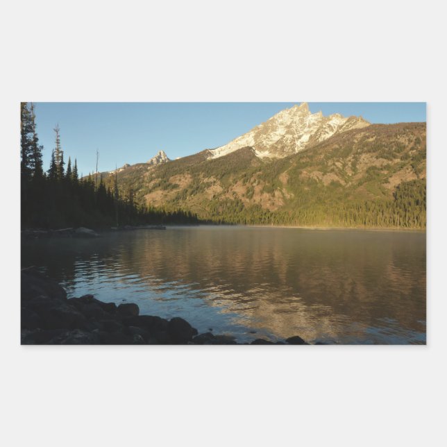 Sticker Rectangulaire Reflet au lac Jenny I (Devant)