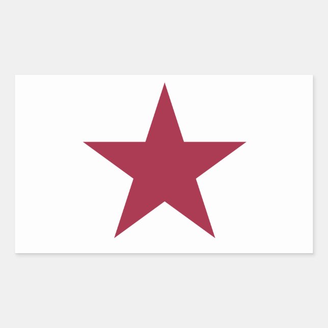 Sticker Rectangulaire République de Californie (Devant)