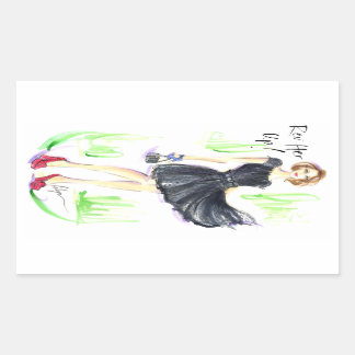 Sticker Rectangulaire Rev. Up
