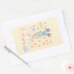 Sticker Rectangulaire 🌼 Rêveries ensoleillées ☀️