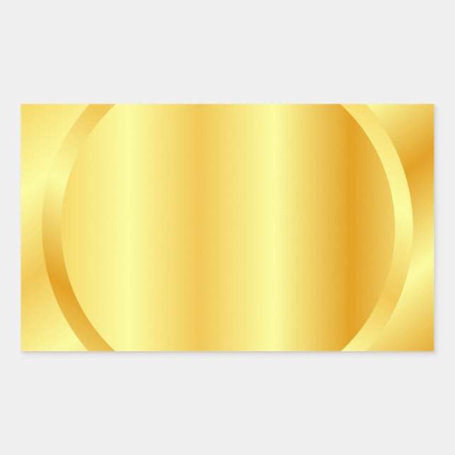 Sticker Rectangulaire Revêtement métallique tendance Faux Modèle blanc o (Devant)