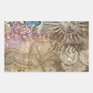 Sticker Rectangulaire Rome Italy Travel Vacation
