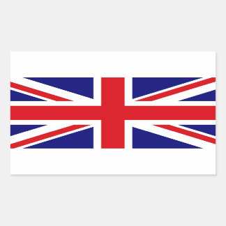 STICKER RECTANGULAIRE ROYAUME-UNI