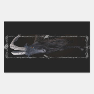 Sticker Rectangulaire Sabbat de sorcière