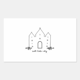 Sticker Rectangulaire salke city utatemple