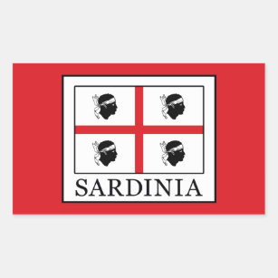 Sticker Rectangulaire Sardaigne
