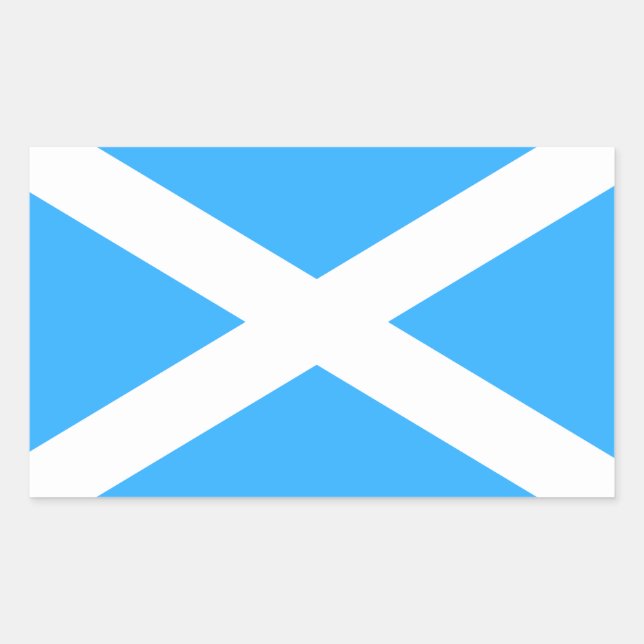 Sticker Rectangulaire Scotland Flag (Devant)