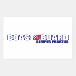 Sticker Rectangulaire Semper Paratus
